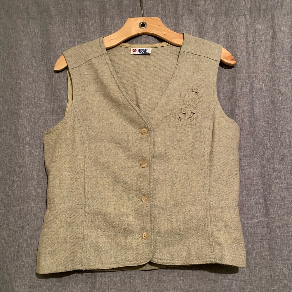 Vintage Embroidered Vest